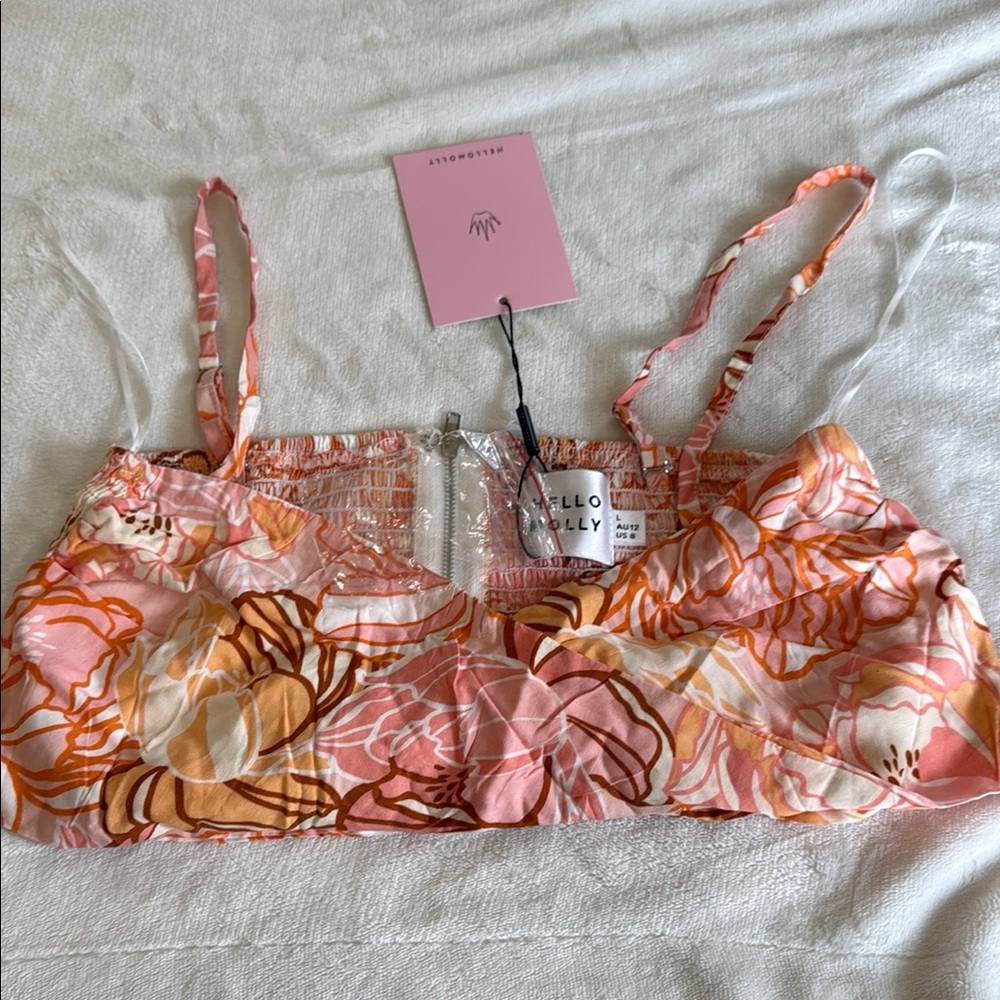 Hello Molly Floral Crop Top
